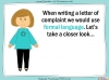 Formal and Informal Writing - KS2 (slide 6/11)